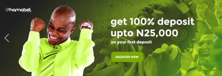 Hamabet Nigeria welcome bonus